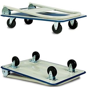 Chariot <span class=keywords><strong>à</strong></span> plate-forme pour camion, chariot pliable, robuste, capacité de 150KG - Product Image 4