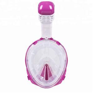 Masker menyelam wajah penuh, masker menyelam permukaan penuh mudah diatur - Product Image 2