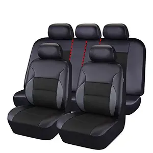 Universal de malla de tela de PU de PVC puro cuero cubierta de asiento de coche