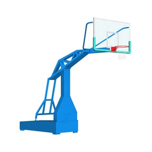 Vente en gros de support de panier de basket extérieur portable standard FIBA Équipement de terrain mobile - Product Image 6