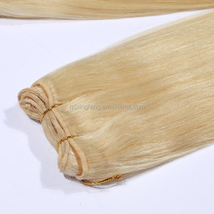 Alibaba 613 Màu Vàng 100% Brazil Remy Tóc Đôi Máy Wefts Với Giá Cả Cạnh Tranh - Product Image 5