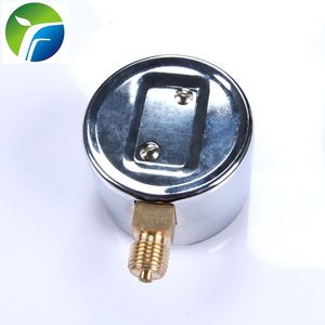 Feilte Manometer Y40-100 Mm/Bodem Of Back Black Steel Case 1/4 Npt Aansluiting 160 Mbar Manometer - Product Image 2