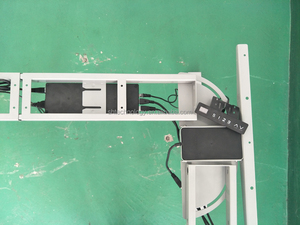 3 Legs Electric Height Adjustable and Rotatable Office <strong>Corner</strong> <strong>Desk</strong> L Shaped <strong>Desk</strong> Office <strong>Desk</strong> <strong>Corner</strong> - Product Image 4