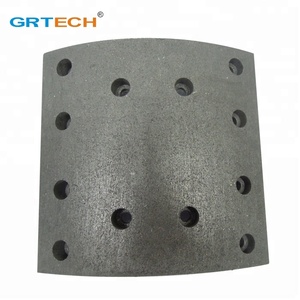 GRTECH 19553 China Factory Supply <strong>Truck</strong> Spare Parts Top Quality Brake Shoe Lining for <strong>Iveco</strong> <strong>Truck</strong> - Product Image 3