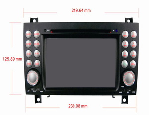 <span class=keywords><strong>Android</strong></span> 14 Hệ thống 7 "Kích thước kỹ thuật số <span class=keywords><strong>TV</strong></span> và GPS DAB OBD wifi Quad Core xe DVD Player cho mercedes slk 200 (171) (2008-2012) - Product Image 1