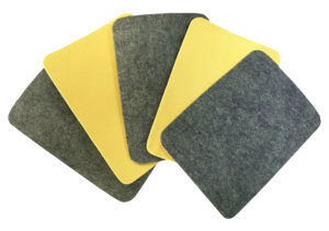 China Shoe Material Factory Making <strong>Non</strong> <strong>Woven</strong> <strong>Insole</strong> <strong>Board</strong> with Yellow EVA Foam - Product Image 2
