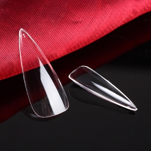 Puntas <span class=keywords><strong>de</strong></span> <span class=keywords><strong>Uñas</strong></span> <span class=keywords><strong>de</strong></span> Gel, Largas y Puntiagudas, Tipo Stiletto, <span class=keywords><strong>Uñas</strong></span> Postizas, Extensión <span class=keywords><strong>de</strong></span> Arte Artificial Personalizada, 500 Piezas/caja - Product Image 4