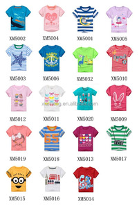 Venta al por mayor azul marino de manga corta impresa camisetas para chicos - Product Image 5
