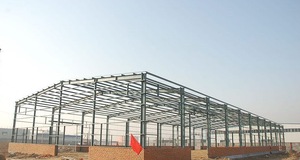 Structure métallique galvanisée Entrepôt préfabriqué Installation facile <span class=keywords><strong>Construction</strong></span> métallique - Product Image 2