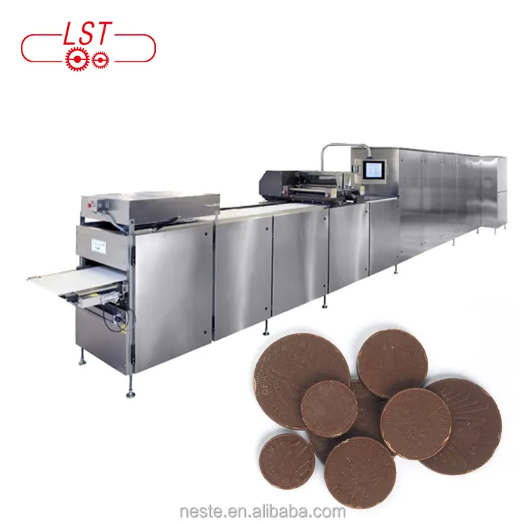 Cioccolato macchina di stampaggio automatica cioccolato depositor cioccolato moneta che fa la macchina