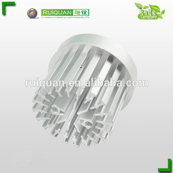 чистый алюминий холодной ковки сид downlight радиатор для потолочного освещения