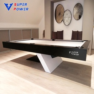 Mesa <span class=keywords><strong>de</strong></span> Billar <span class=keywords><strong>de</strong></span> Alta Gama Super Power, Mesa <span class=keywords><strong>de</strong></span> Billar Personalizada <span class=keywords><strong>de</strong></span> 7 pies y 8 pies para <span class=keywords><strong>Bares</strong></span> y Clubes - Product Image 4