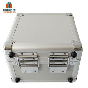 Cassa del Metallo Della macchina Strumento Media Dura di Alluminio Sicuro Sicuro Dell'unità di elaborazione di Trasporto di Viaggio di Caso di Immagazzinaggio - Product Image 5