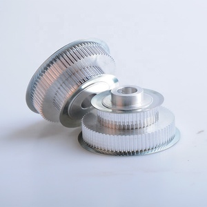 Nhà máy nhôm HTD 3M 5M 8M AT5 AT10 mxl tùy chỉnh thời gian Vành Đai ròng rọc cho CNC Laser - Product Image 3