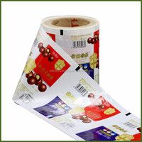 Película de Plástico Retorcido para Envasado de Chocolate y Dulces, Película de PVC Retorcida para Envolver Dulces, Película de Plástico Metalizado Reciclado para Mascotas