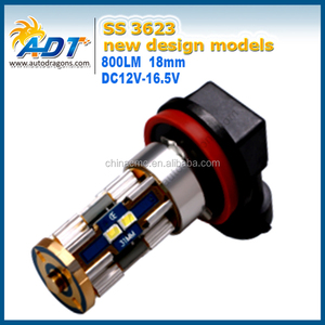 Usine gros canbus non - pollarity H8 / H11 / H9 / H10 / H16 / 5202 auto brouillard voiture ampoule led auto brouillard lampe - Product Image 1