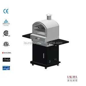 Gas Deluxe Pizza Oven stainless steel