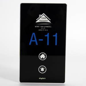 Ikon khusus kata desain kontak kering Check-in bel pintu kamar Hotel Panel luar ruangan - Product Image 6