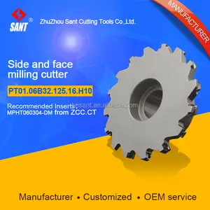 New Customized Side And Face Milling Tool Cutters Indexable Cnc Tools