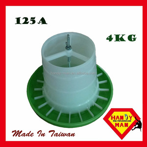 Comedero de Plástico para Aves de Corral Crown Chicken de 125A y 4 kg - Product Image 3