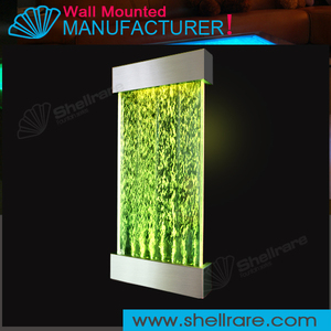 Mur à bulles d'eau en acrylique mural avec lumière LED colorée pour la décoration murale - Product Image 2