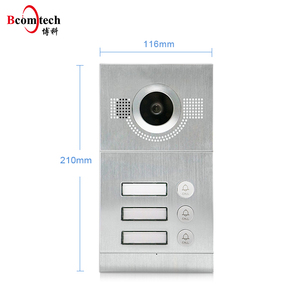 2 Draht 3 Familienhaus Video Türsprechanlage Gegensprechanlage 3 x 7 Zoll Monitor - Product Image 2