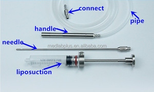 Proveedor de <span class=keywords><strong>China</strong></span>, kit de células madre de 10ml, 20ml, 50ml, liposucción de Trasplante de grasa con cánula de tubo