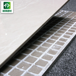 Salón azulejo patrón color marfil imitación piedra <span class=keywords><strong>gres</strong></span> porcelánico pulido - Product Image 4