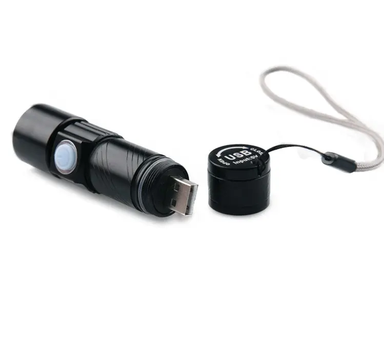 High power 150Lumens aluminium usb flashlight