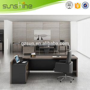 Ys13 soleil moderne bureau exécutif ceo bureau bureau mobilier de bureau réception - Product Image 1
