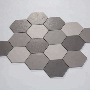 Schomex Vente en gros Meilleures ventes <span class=keywords><strong>Carreaux</strong></span> de mur de salle de bain en céramique gris <span class=keywords><strong>hexagonaux</strong></span> modernes Design <span class=keywords><strong>parquet</strong></span> - Product Image 2