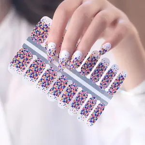 مخصص DIY مسمار ملصقات مسمار شرائط مسمار الأغطية jamberry