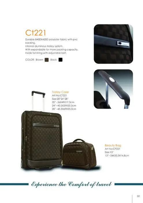 حقيبة السفر الكلاسيكية( ct221)