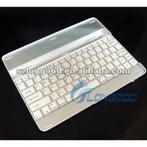 3 En 1 ( inalámbrica bluetooth keyboard+aluminum case+for ipad2 stand ) aluminio teclado bluetooth para ipad 2