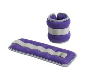 Personalizzabile 2kg peso della caviglia per sollevamento pesi gamba regolabile con Neoprene EVA per palestra Fitness allenamento caratteristiche LOGO personalizzato - Product Image 3