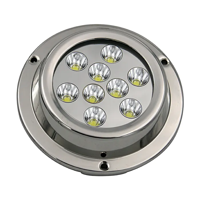 Best Seller Boat Accessories waterproof ip68 Stainless LED 45W led marine leds lights underwater