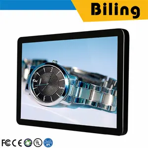 LCD kapalı duvara monte dijital tabela üreticisi Hd oyuncu Lcd duvar Tv montaj reklam oyuncu Video teknik destek TFT