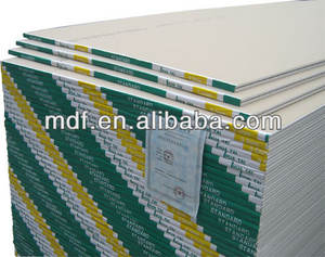 จีด้า ซัพพลาย ราคาดีสำหรับแผ่นยิปซัม/แผ่นยิปซัมราคาถูก/แผ่นยิปซัมพีวีซีสำหรับฝ้าเพดาน - Product Image 1