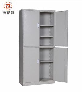 Factory Directly Office Filing <strong>Cupboard</strong> Design 4 Door <strong>Grey</strong> File Storage Cabinet - Product Image 2