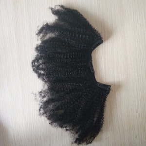 Pince à <span class=keywords><strong>cheveux</strong></span> mongoliens crépus et bouclés, 100% vierges, non traités, offre d'usine, meche - Product Image 5