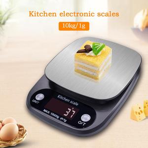 패션 디자인 스테인레스 스틸 10kg/1g 디지털 주방 규모 - Product Image 6