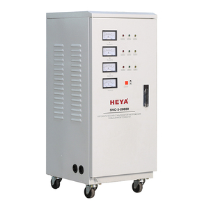 SVC-3 TNS 15K <span class=keywords><strong>20K</strong></span> 30KVA 三相サーボカーボンブラシ式発電機自動電圧調整器 - Product Image 1
