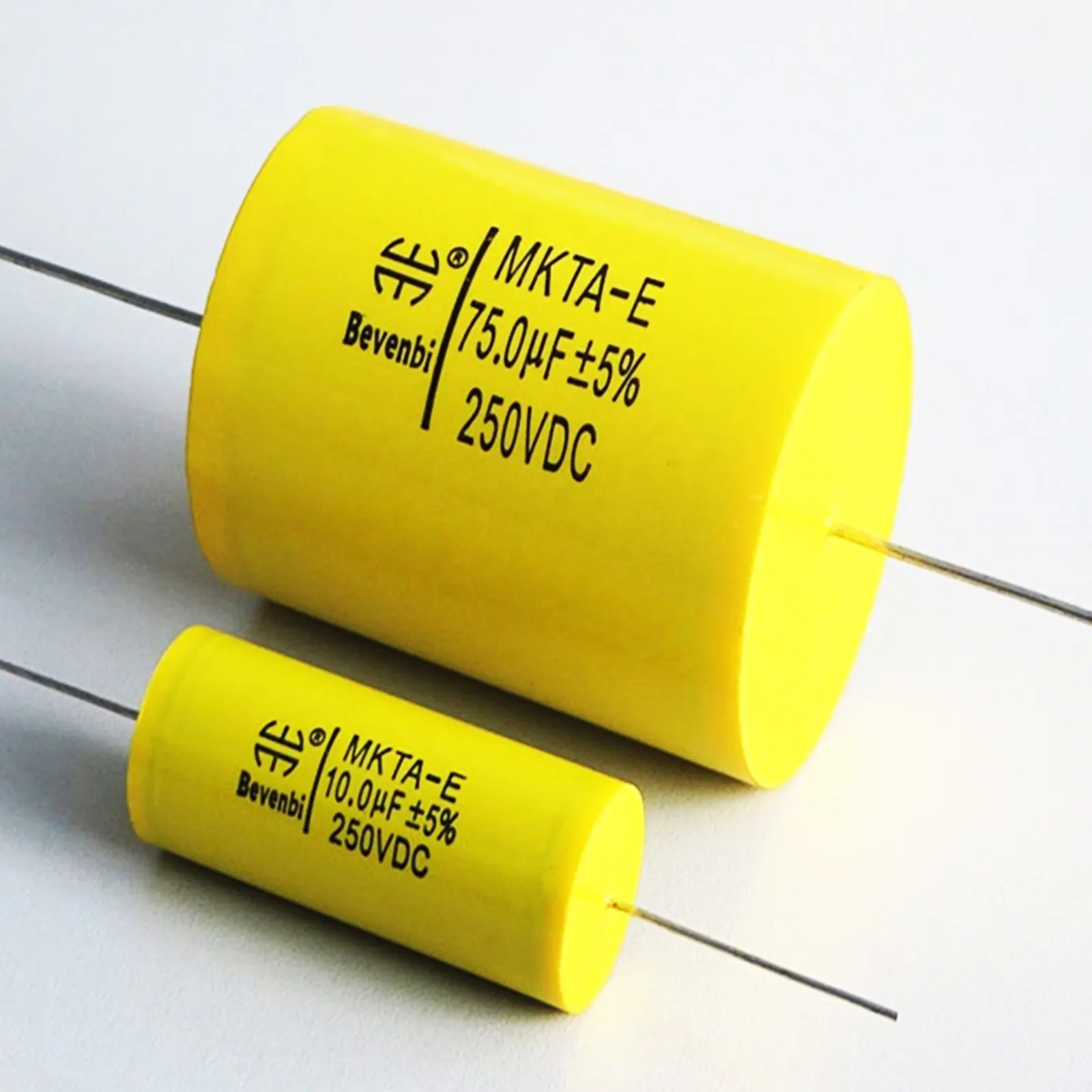 Audio capacitor 0.01u ~ 100uf 50V / 100V / 250V / 400V / 630V CL19 CL20 CBB MET MKP axial polypropylene film capacitor