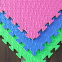 Deux couleur karaté tatami matelas eva pour le gymnase avec le prix bon marché