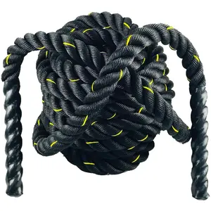 健身房战斗绳锻炼训练运动绳健身绳定制耐用体操1.5英寸30英尺40英尺50英尺