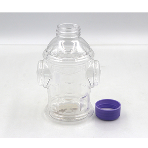 Unique bande <span class=keywords><strong>dessin</strong></span>ée 10 oz PET bouche d'incendie conception en plastique bouteille pour sauce - Product Image 2