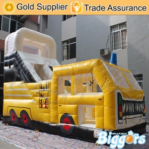 Voiture Thème Gonflable Maison de Rebond Avec Toboggan Pour Party Rentals - Product Image 6
