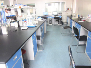 Tipo de piso muebles de acero de laboratorio banco de la isla - Product Image 5