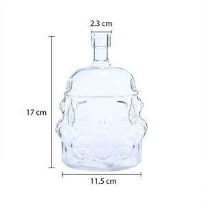 Casque créatif Transparent de 650ml, 1 pièce, résistant à la chaleur, <span class=keywords><strong>Storm</strong></span> Trooper, réveille Wars, carafe pour le Whisky, bière, cognac liqueur - Product Image 5