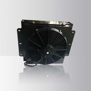 Air Cooled Hydraulic Oil Air Cooler With 12V Fan